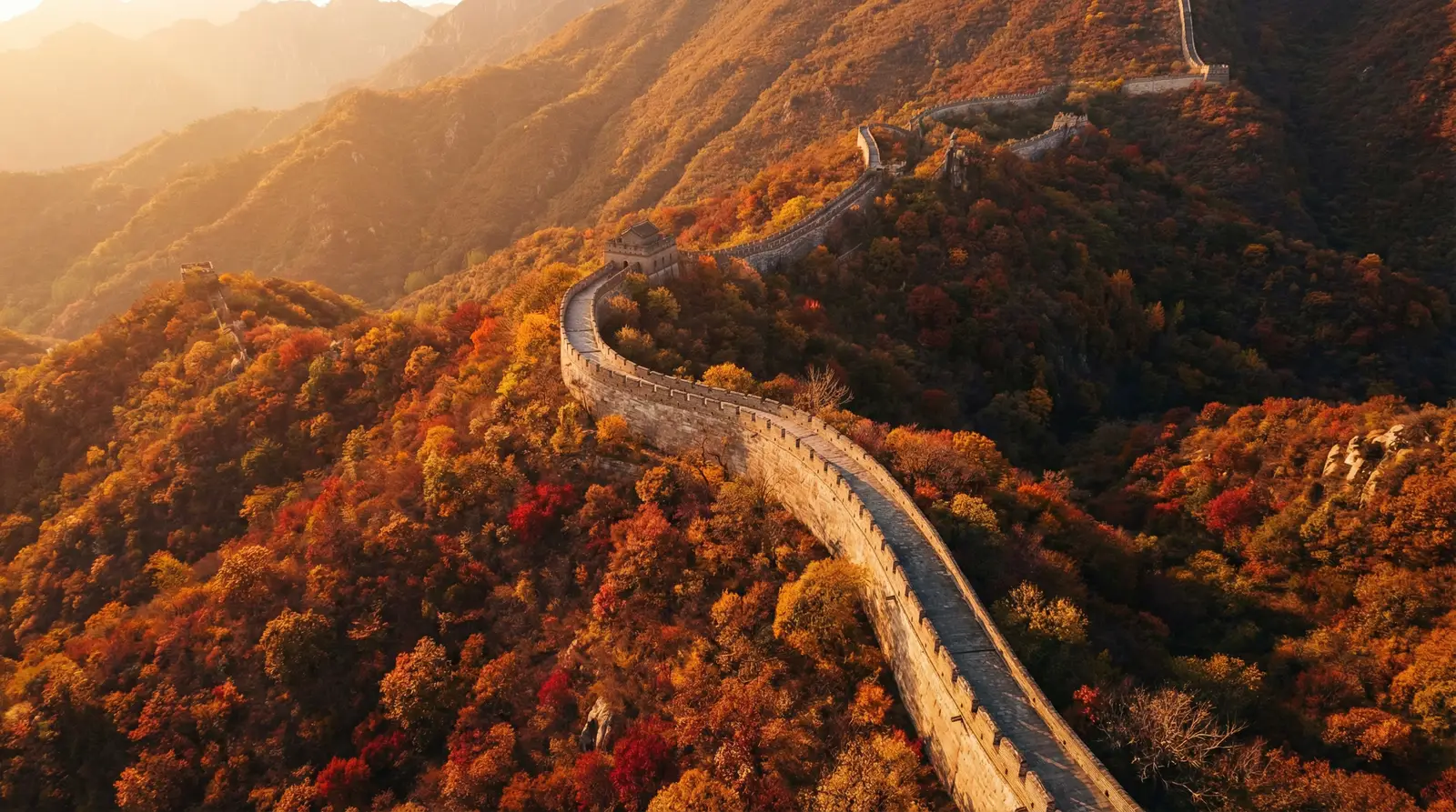 雪中悍刀行电视剧48集免费观看 秋日长城航拍全景
